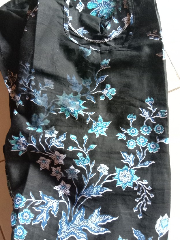 Batik Couple Batik Keluarga - Batik Couple Keluarga Muslim Sogan Family Ayah Ibu Anak Batik Set Fami