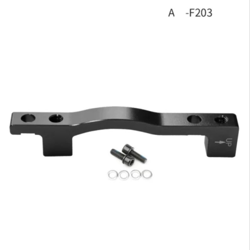 Adaptor Rotor Sepeda 203mm 8 Inch Adapter Bracket Caliper Cakram Sepeda Postmount