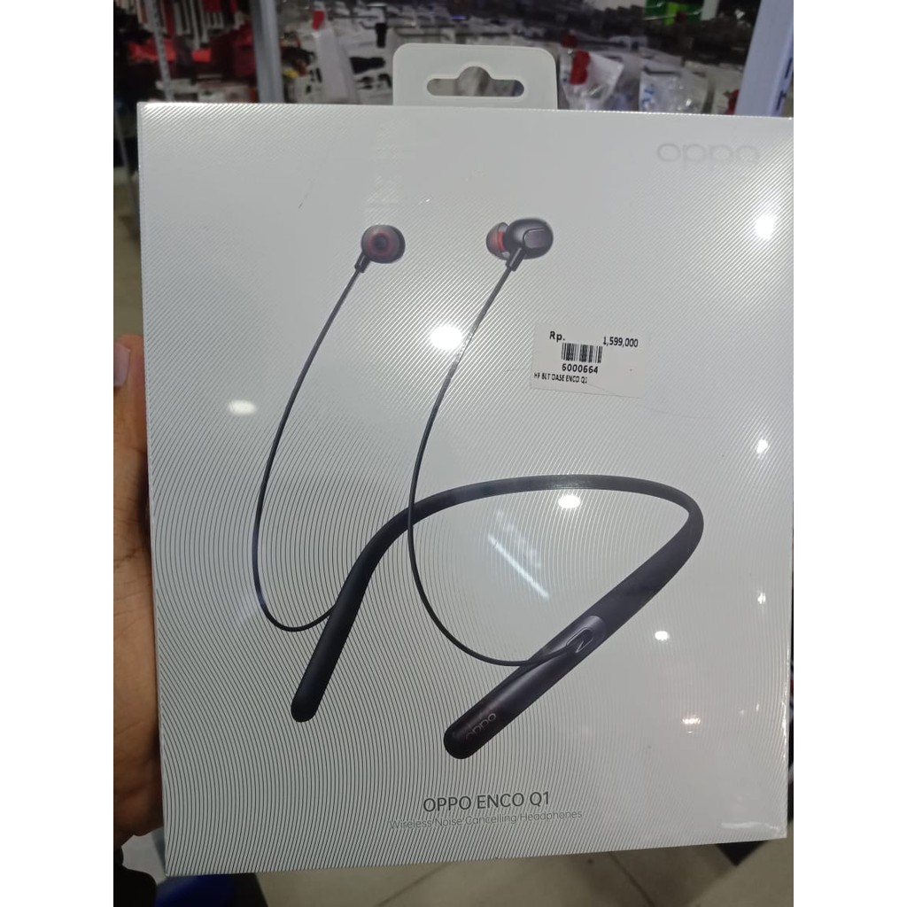 OPPO ENCO Q1 WIRELESS NOISE CANCELLING HEADPHONES ORIGINAL MURAH BERKUALITAS