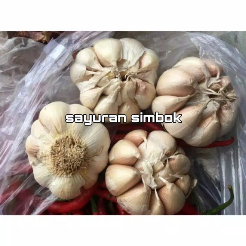 

Sayuran bumbu segar jakarta bawang putih satubutir