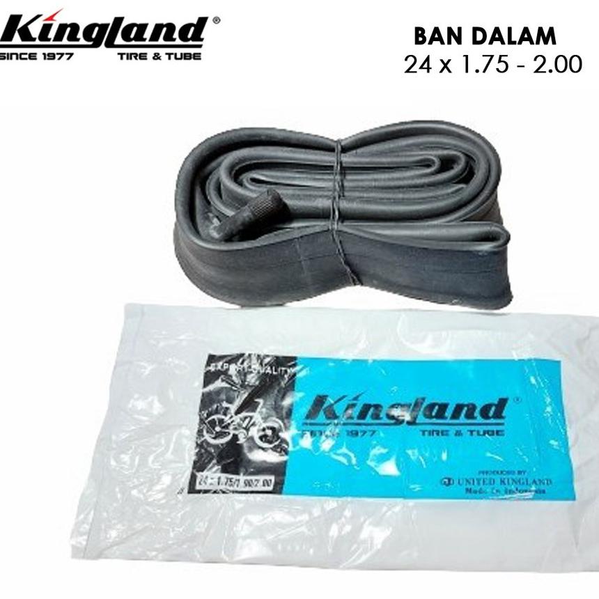B66I Ban Dalam Sepeda KINGLAND 24 x 1.75 2.00 Ban dalem 24 x 175 MTB Mini IB0