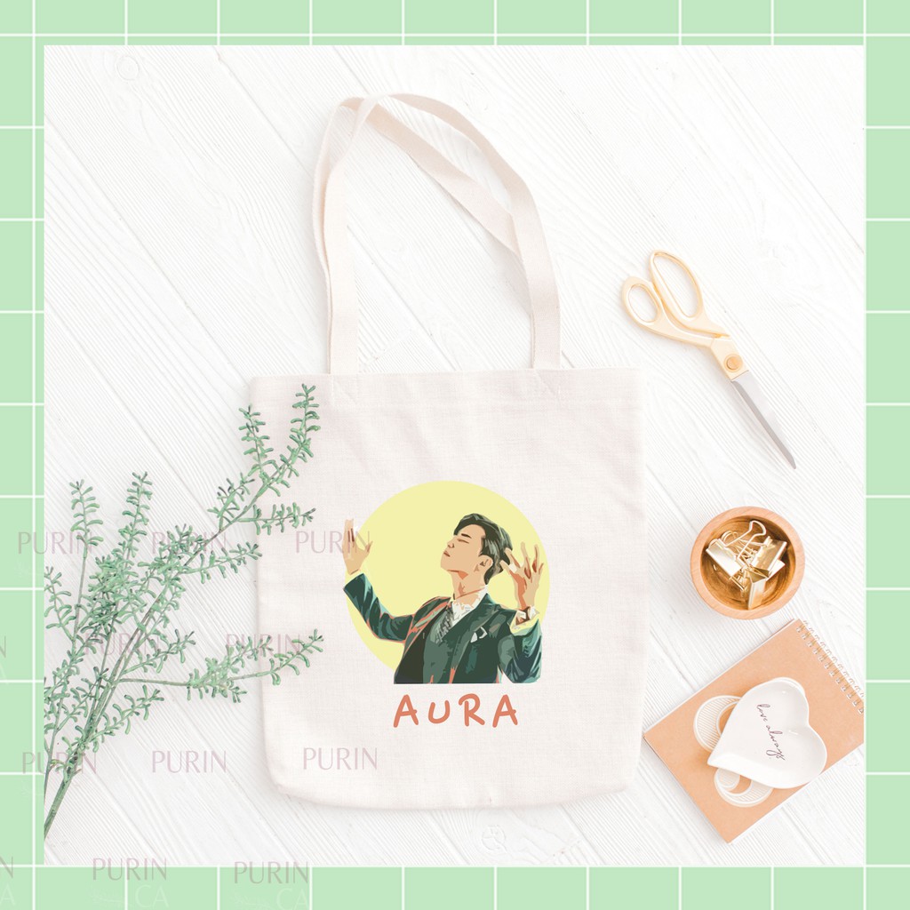 Tote bag Kanvas Motif Korean Drama Lucu