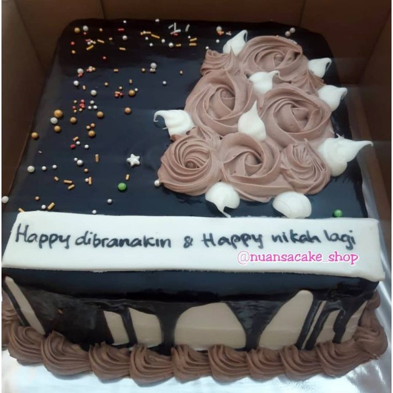 

KUE ULANG TAHUN CUSTOM / CAKE ULTAH / BLACKFOREST