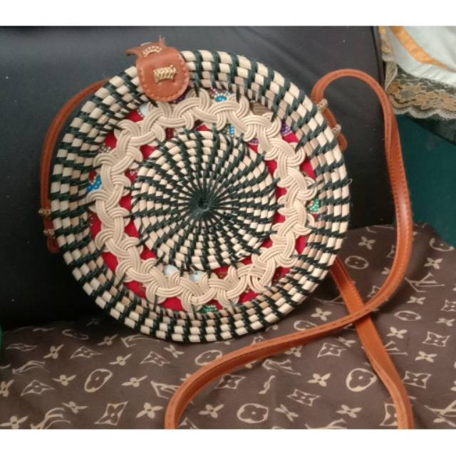 Tas Rotan Bulat  Bali