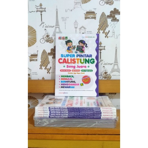 

Buku Super Pintar CALISTUNG Sang Juara (Membaca Menulis Berhitung)