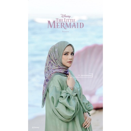 Buttonscarves Disney Mermaid Seaweed Voal