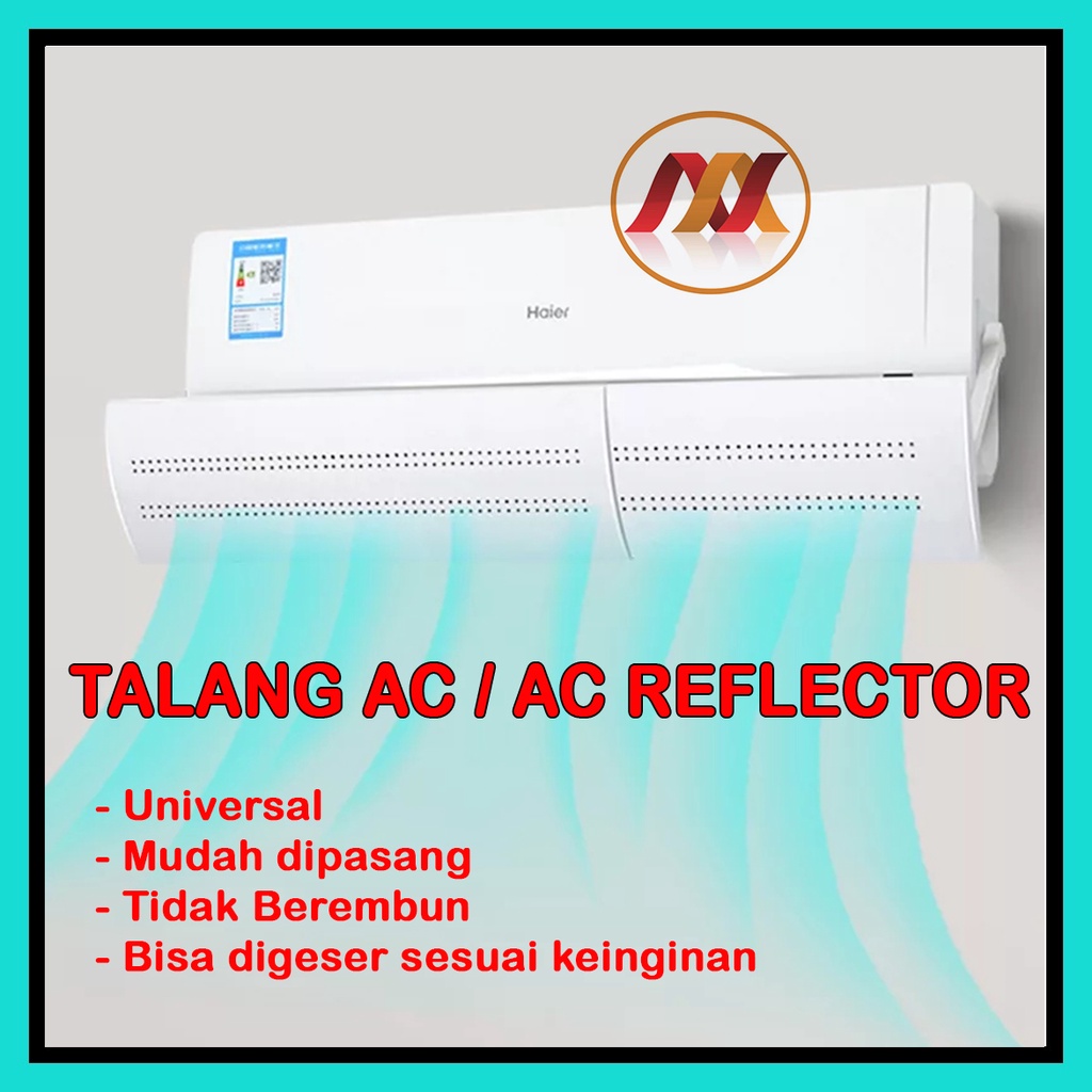 Talang AC Penghalang Angin AC AC REFLECTOR UNIVERSAL