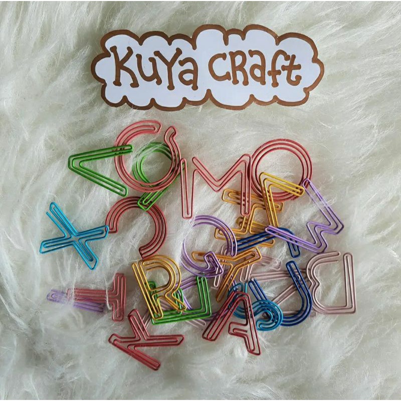 

Bookmark/Pembatas Buku Alfabet