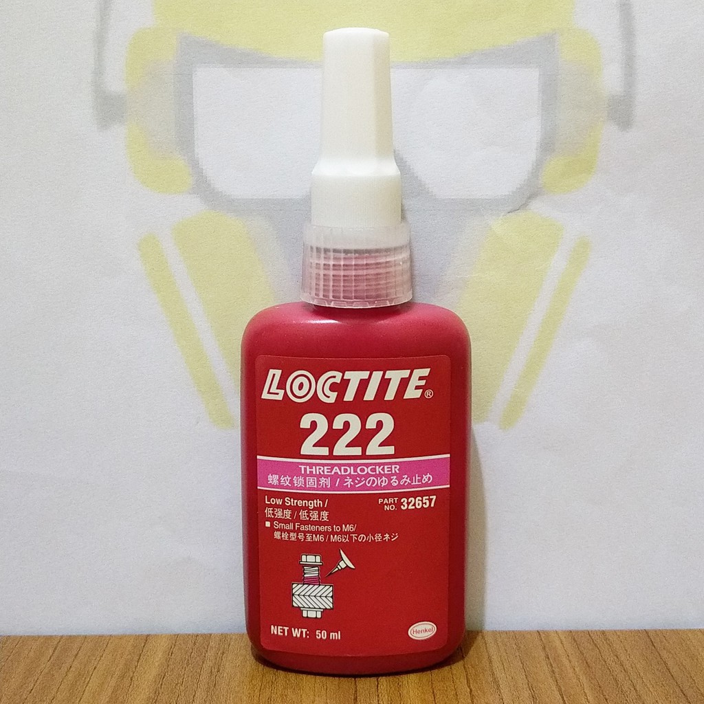 Jual Loctite 222 Low Strength Threadlocker 50ml Shopee Indonesia