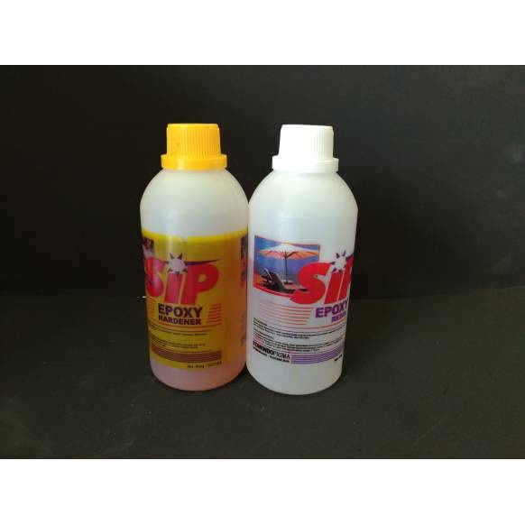 

Lem Epoxy Merek SIP Satu Set 1/2 Liter