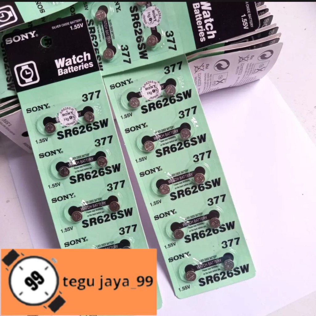 Batre jam tangan LR41  / 377 / AG3 harga perbiji GROSIR MURAH