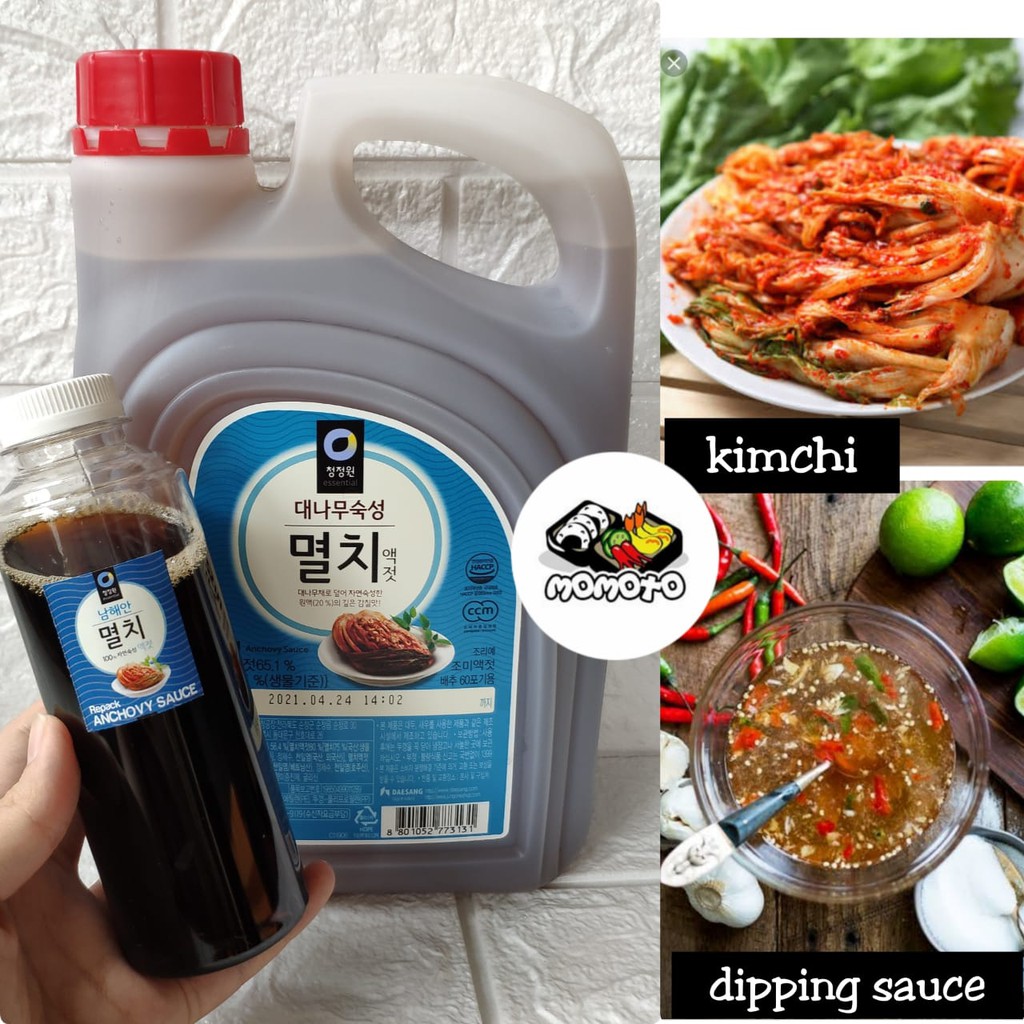 

Kecap Ikan Teri Korea / Anchovy Sauce 120 gram Daesang Chung Jung One