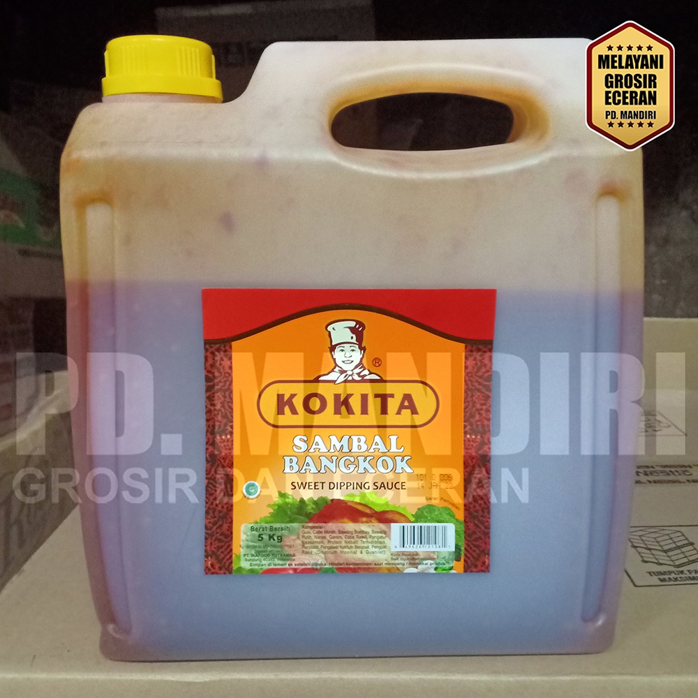 

KOKITA SAMBAL BANGKOK SWEET DIPPING SAUCE 5 KG