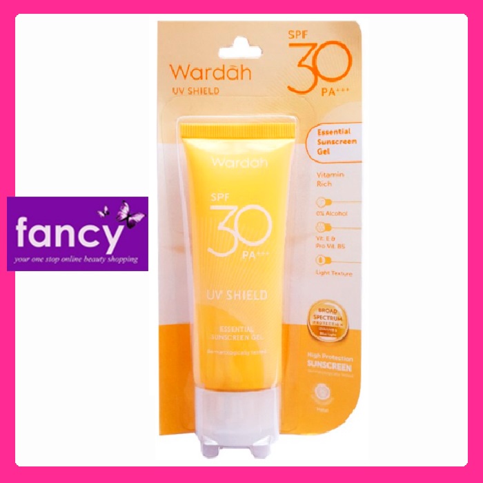 Wardah UV Shield Essential SUNSCREEN Gel SPF 30 PA++ 40 ml