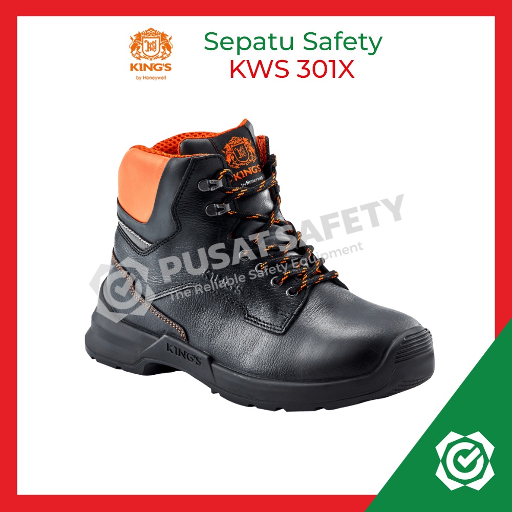 Kings KWD 301x Sepatu Safety Boots Kerja Proyek Lapangan