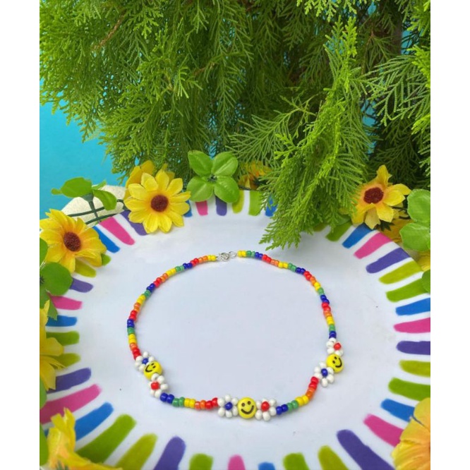 Part 2 Beads Necklace Kalung Manik-manik / Choker Necklace / Choker Manik / Choker Korea / Kalung Ch