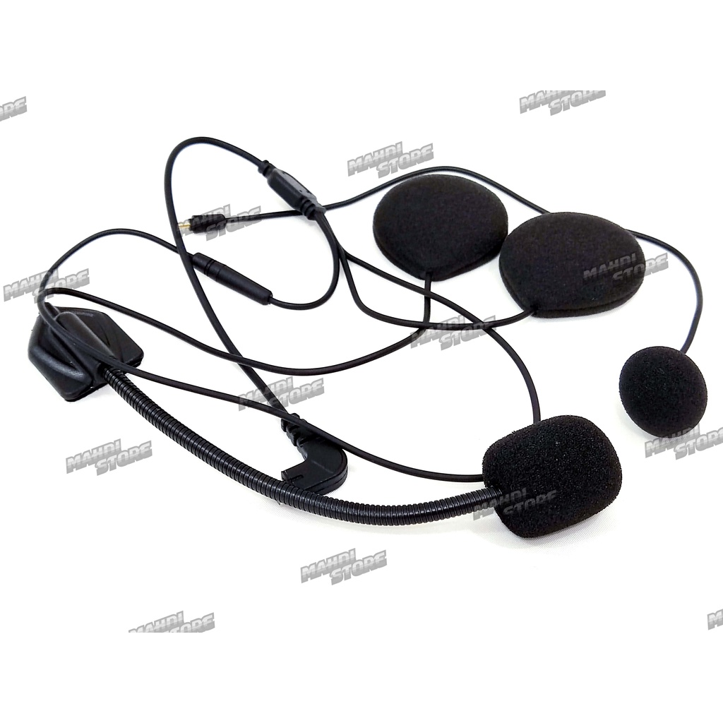 Speaker Soft Mic Hard Mic Full Face Fullface Intercom Maxto Soman M2 M3 Not Ejeas TMAX Parani Sena Packtalk