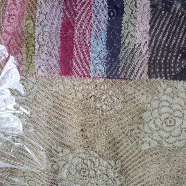 KAIN BROKAT LACE CORD GLITTER & NON GLITER  AXBK