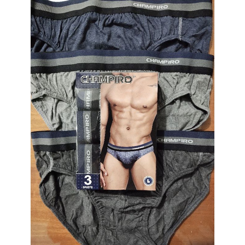 CHAMPIRO 0366 C CELANA DALAM PRIA ISI 3 PCS BRIEFS