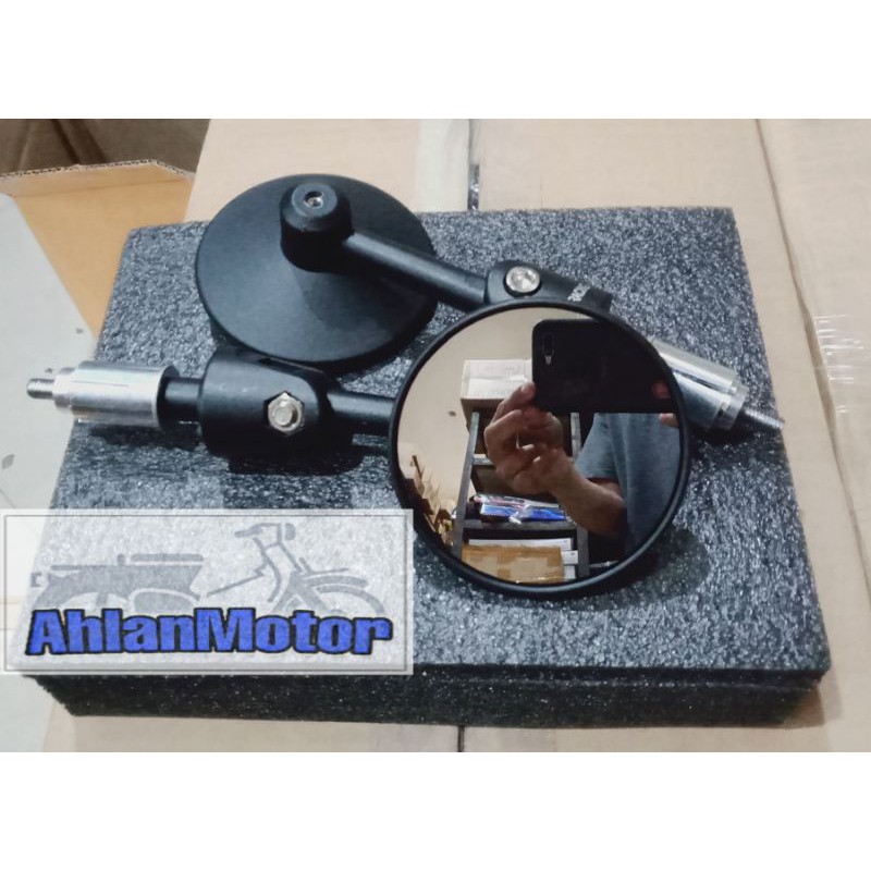 Spion Bulat Jalu Flexibel Murah /Spion Jalu CNC murah /Spion Bulat Stang/Spion jalu