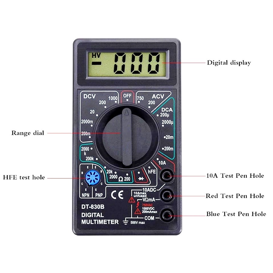 MULTI TESTER DIGITAL