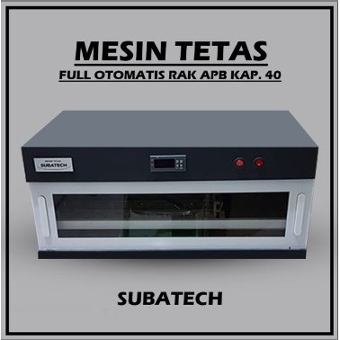 Mesin Tetas Telur Full Otomatis Penetas SUBATECH MTFOAPB40 RMT