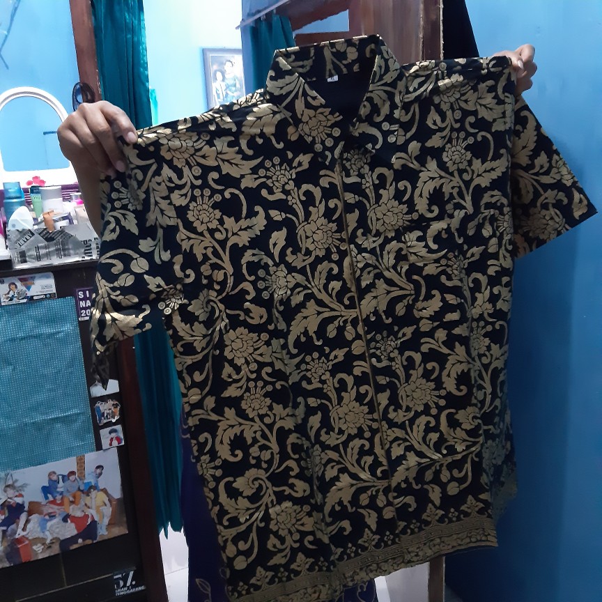 Batik Couple Keluarga Jumbo Sania Ruffle Ori Ndoro Jowi Dnt Prada Bakung