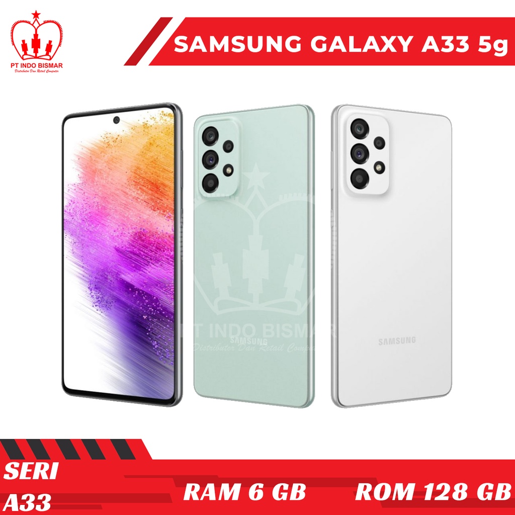 SAMSUNG GALAXY A33 5G 6GB - 128GB SMARTPHONE ANDROID OS