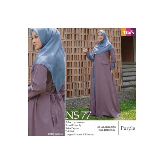 NIBRAS GAMIS DEWASA NS77
