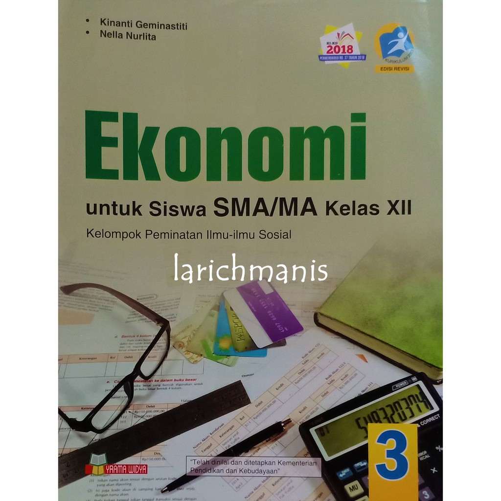 BUKU EKONOMI KELAS XII YRAMA WIDYA