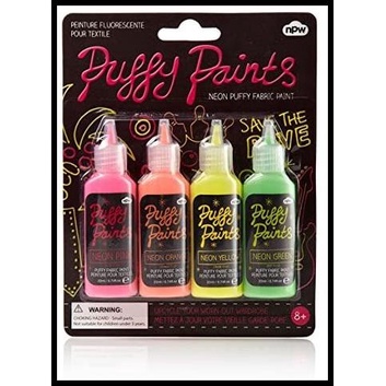 

Puffy Paint - Neon 4Pk