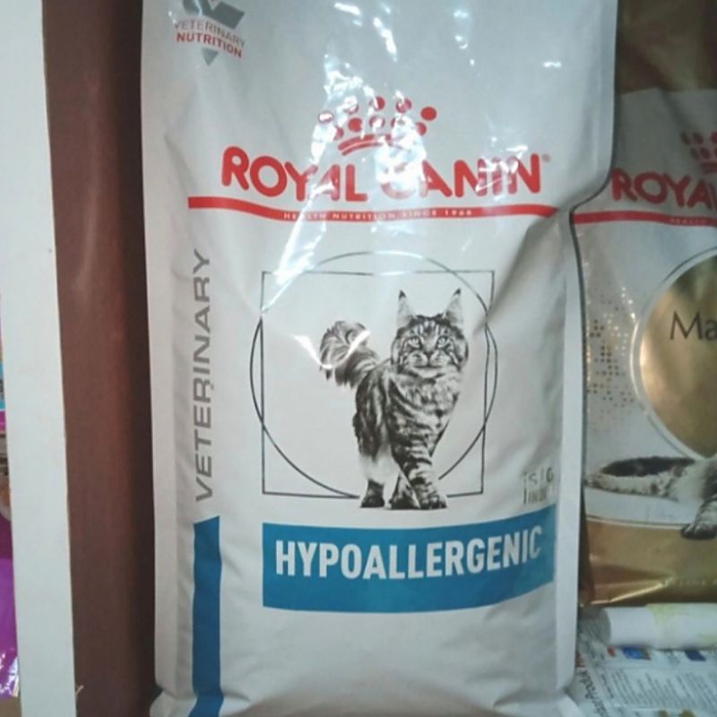 Royal Canin hypoallergenic 2.5 kg hypo allergenic 2,5kg - Makanan Kucing Alergi