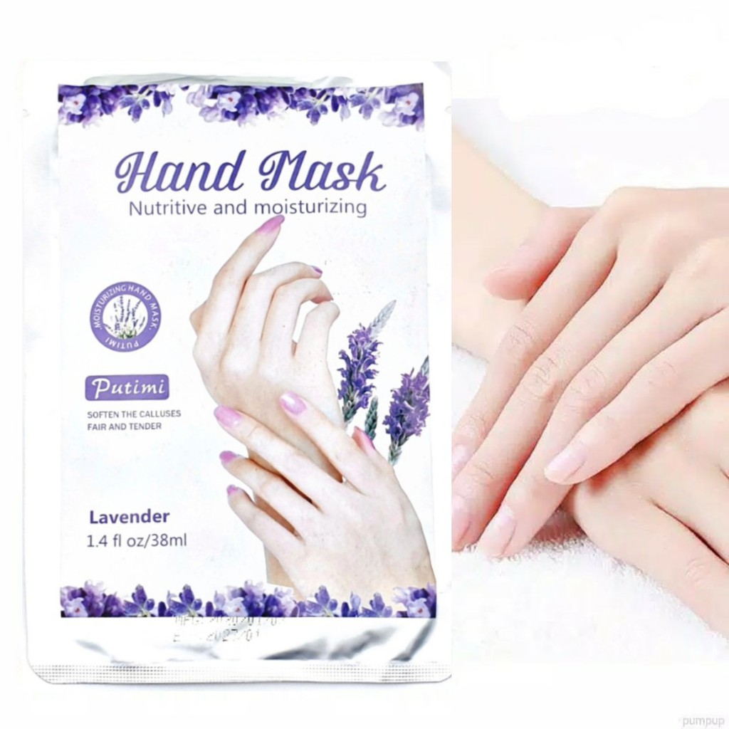 Hand Mask Masker Tangan Lavender Soften The Calluses Fair And Tender MenghaluskanKapalan Melembabkan