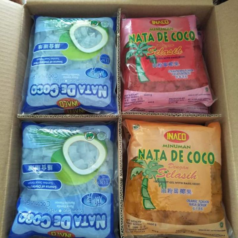 

KARTONAN NATA DE COCO ISI 12 Kg