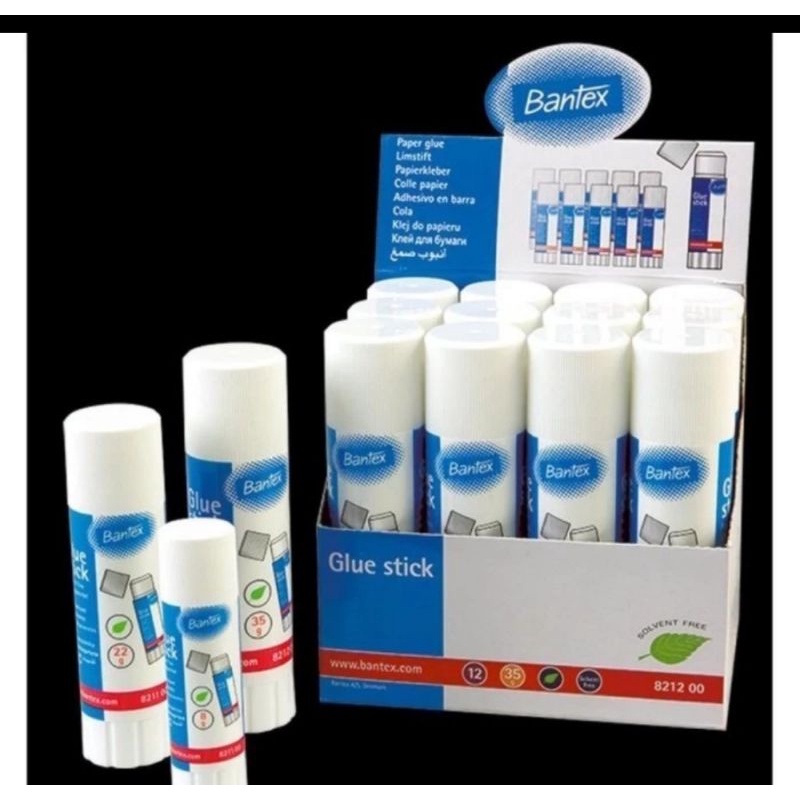 

lem stick bantex.35grm.isi.12pcs