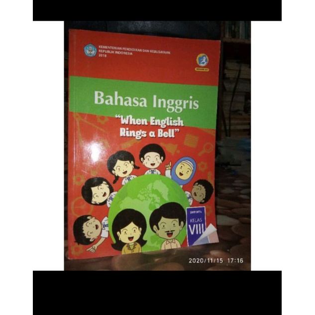 

Bahasa Inggris SMP/MTS kelas 8 Kementrian