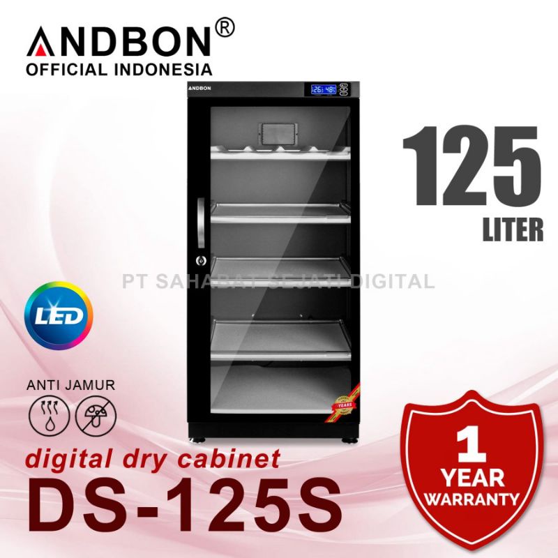 Dry box Dry cabinet Andbon DS 125 S