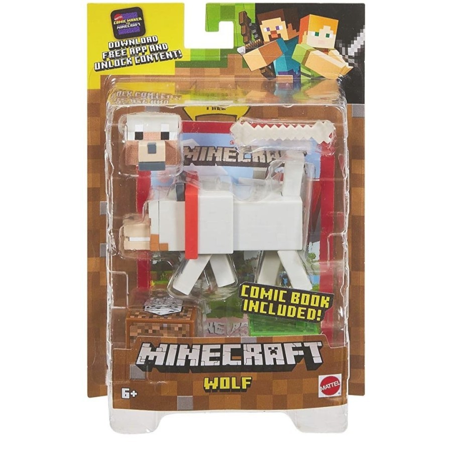 Minecraft Comic Maker - Wolf