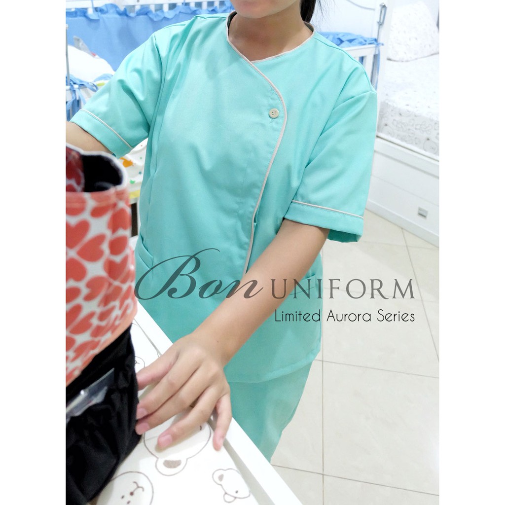 Baju Suster / Seragam Suster Bon Uniform - Premium Nanny’s Uniform - Limited Aurora Series