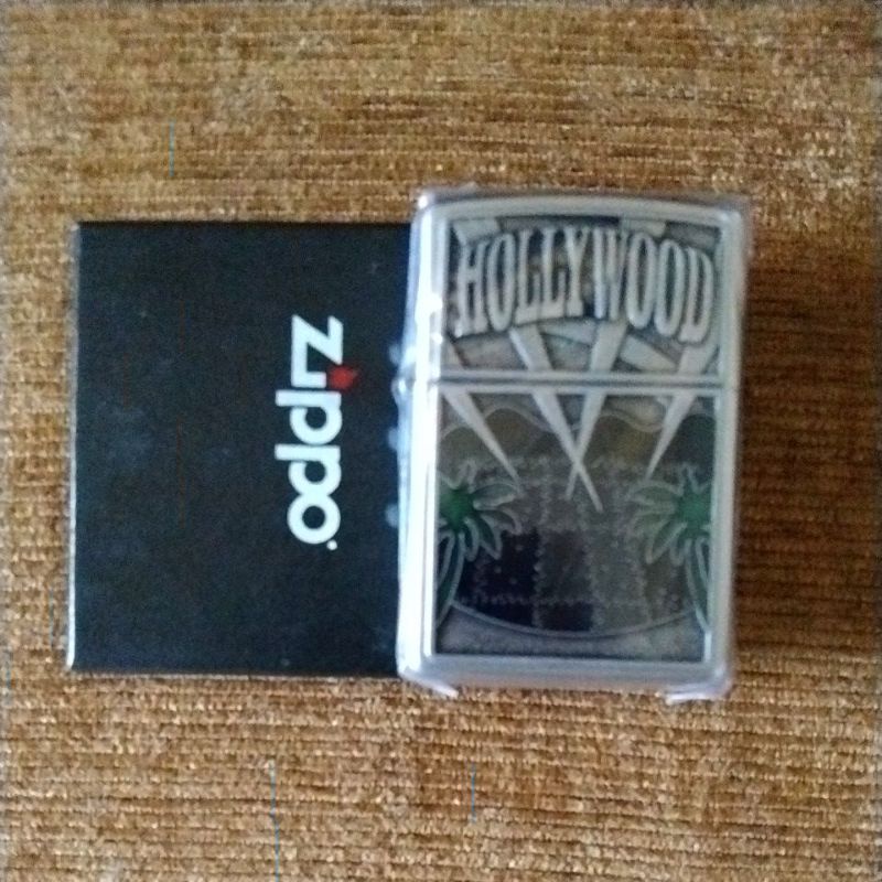 CHRIS ZIPPO ORIGINAL USA - ZIPPO HOLLYWOOD EMBLEM..... C - 06
