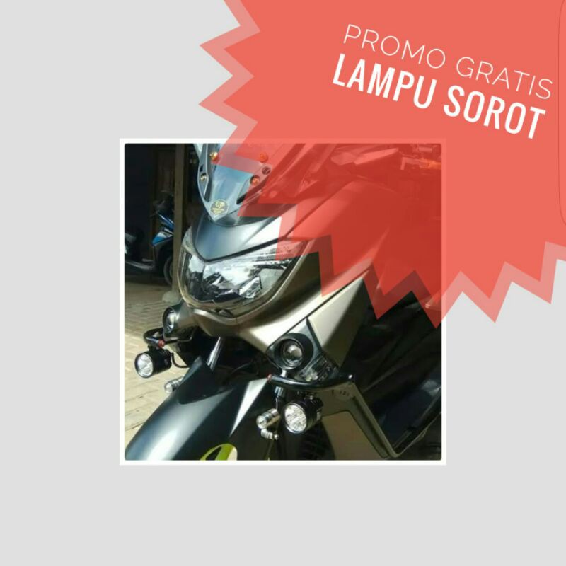 PROMO CRASHBAR NMAX TUBULAR NMAX GRATIS LAMPU SOROT