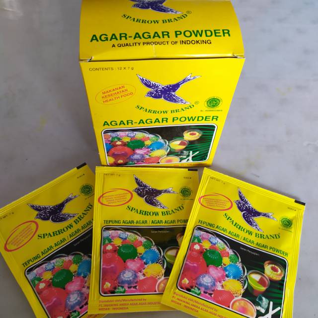 

Agar agar cap sparrow per pcs.