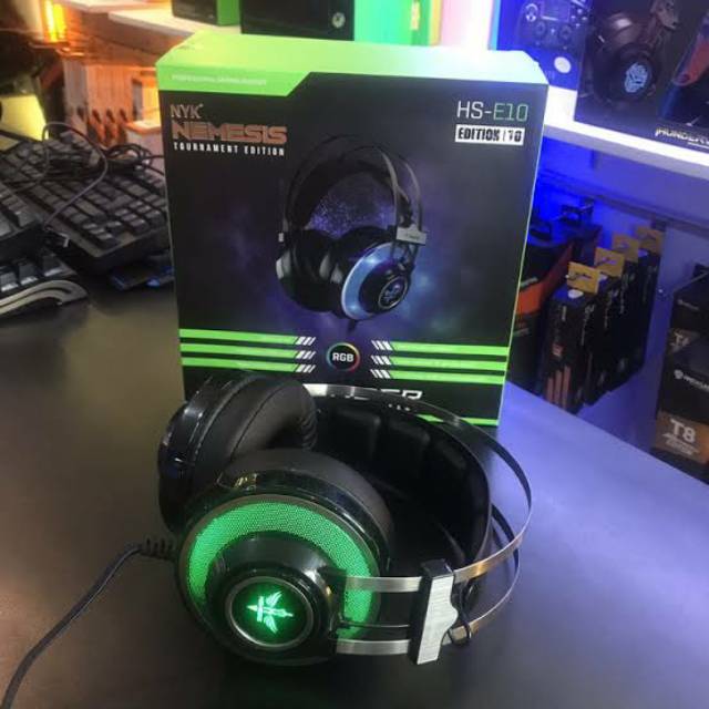 Nyk Gaming Headset Thunder HS-E10 RGB 7.1