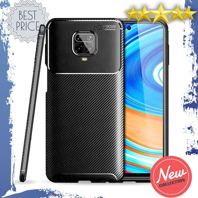 CASING HP XIAOMI REDMI NOTE 9 NOTE 9 PRO SOFT CASE FOCUS CARBON ORIGINAL