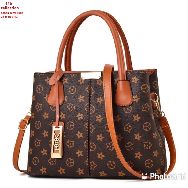 New Tas Sling Bag Stylish LV-ANTING Free 2 Tali Selempang dan Hand Bag