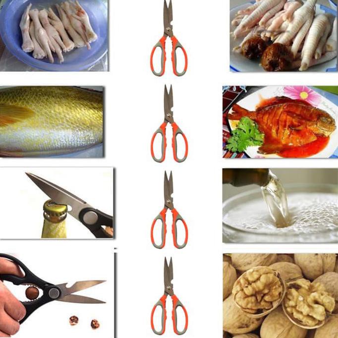 

Gunting Dapur Serbaguna MultiFungsi / Gunting Ikan