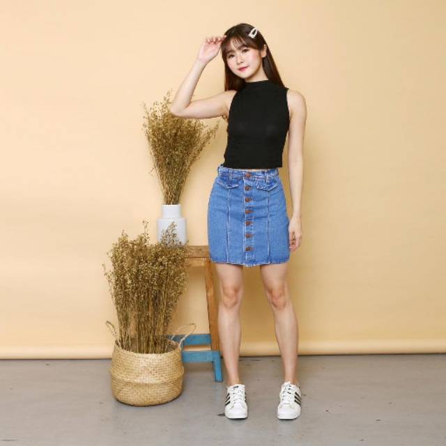 TR - SKIRT JEANS GRACE KANTONG