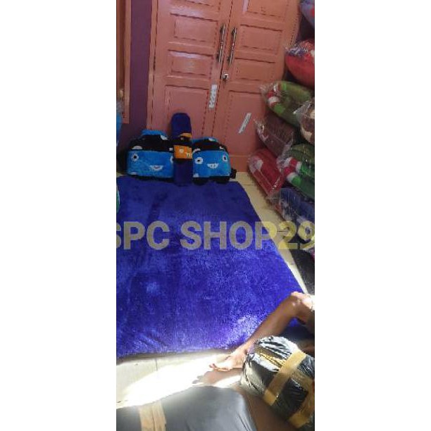 karpet bulu rasfur bantal karakter / kasur bulu rasfur