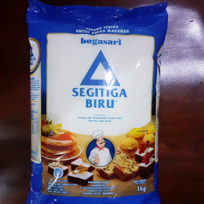 

cs01477 Terigu Segitiga Biru Premium Bogasari 1Kg Da01D100
