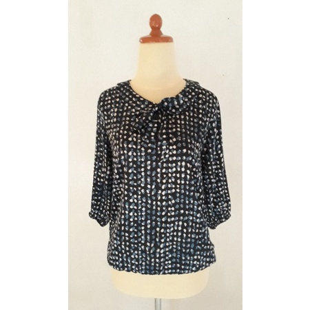 Baju Preloved Blouse Eprise Wanita Hitam